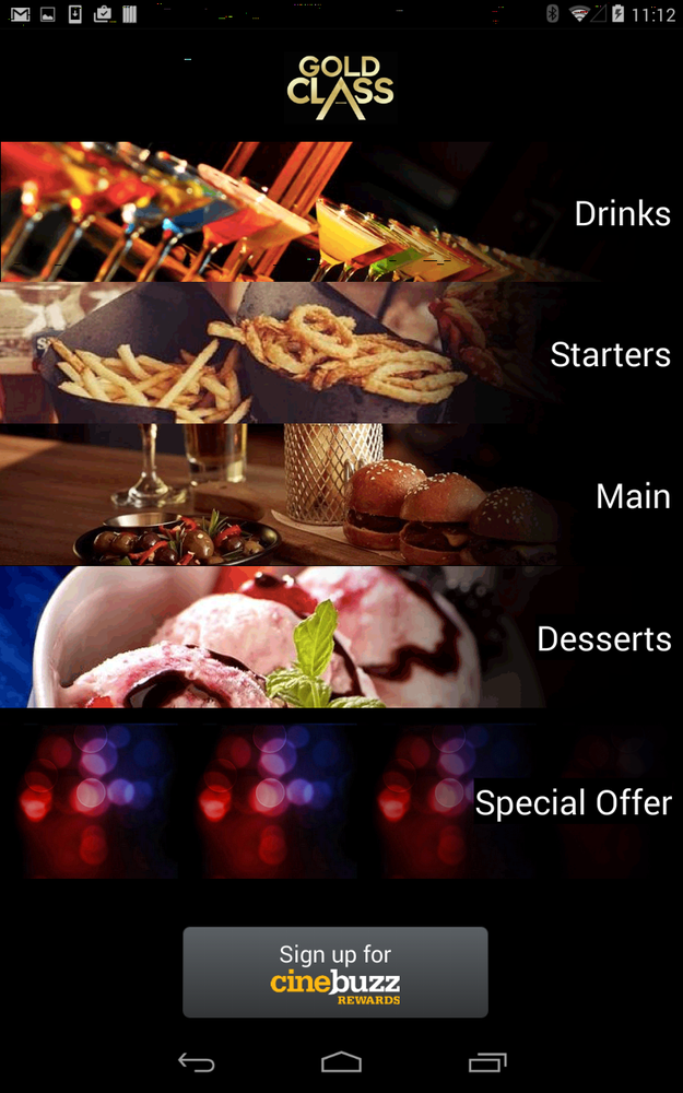 Event Cinemas mobile ordering